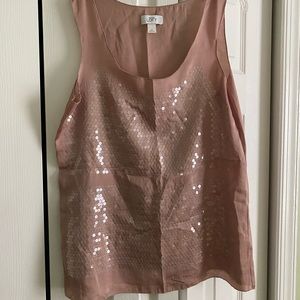 Ann Taylor Loft Sequined Tunic